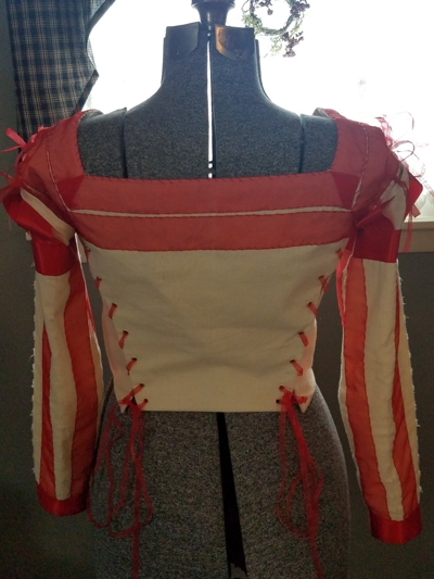 Back of the bodice